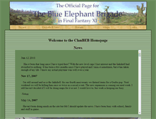 Tablet Screenshot of ffxi.blueelephantbrigade.com